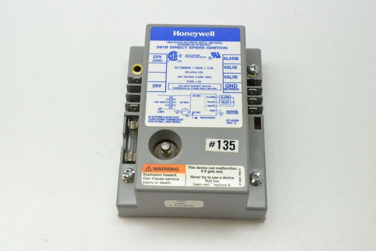 HONEYWELL S87B1016 Direct Spark Ignition