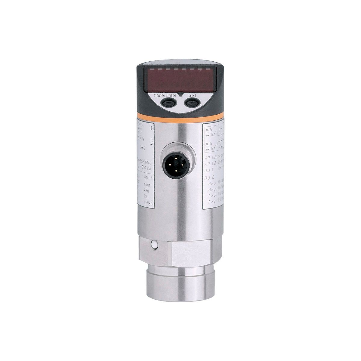 Ifm PN2022 PN-100-SBR14-MFRKG/US/V Combined Pressure Sensor